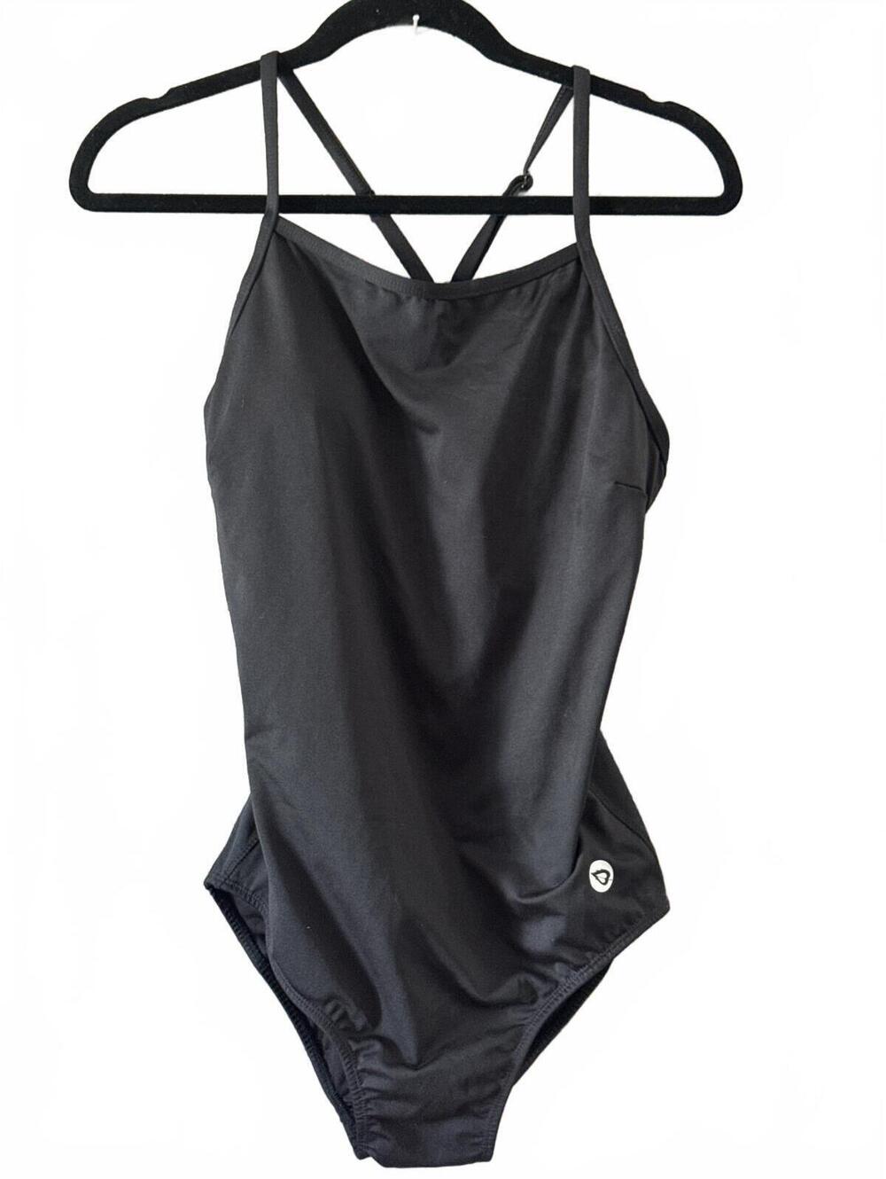 Baleaf Black One-Piece Swimsuit with UPF 50+ Protection Size 36